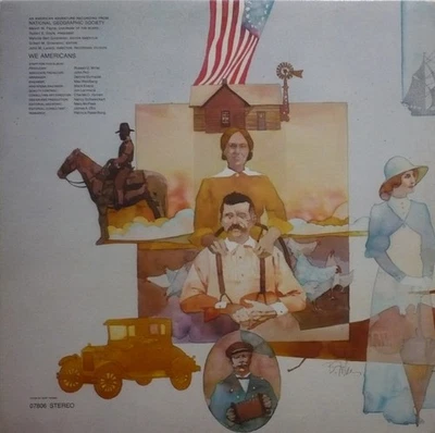 Burl Ives, We Americans: A Musical Journey With Burl Ives, (LP, Album), NM or M- - Image 1 of 3