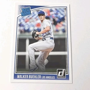 2018 Panini Donruss - Rated Rookie Walker Buehler #41 (RC) - Picture 1 of 2