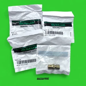 SULLAIR 250018-428 1/4'' TUBE x 1/4'' NPT CONNECTOR - 4 PACK - Picture 1 of 5