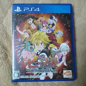 Seven Deadly Sins Knights of Britannia PS4 Spiel Japan Anime Action Sammler - Bild 1 von 3