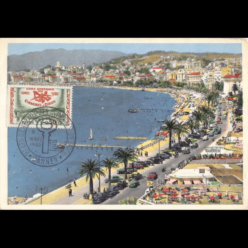 Carte maximum v2 - n° 1244 - Etats généraux des communes d'Europe - Photo 1/2