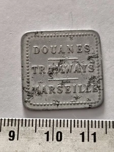 JETON DOUANES TRAMWAYS MARSEILLE Ref21249J - Picture 1 of 2