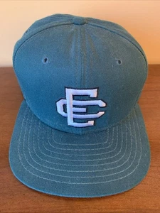 Cappello vintage Eric Emanuel EE baseball verde nuova epoca taglia 7 3/8 MADE IN USA - Foto 1 di 9
