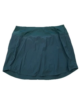 Knix Athletic Skort Short Damen Gr. M Pull On grün Reißverschlusstasche - Bild 1 von 9