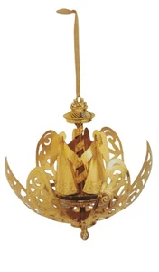Hallmark 2004 Club Exclusive Hidden Wishes Filigree Angels Ornament QXZ4001 - Picture 1 of 12