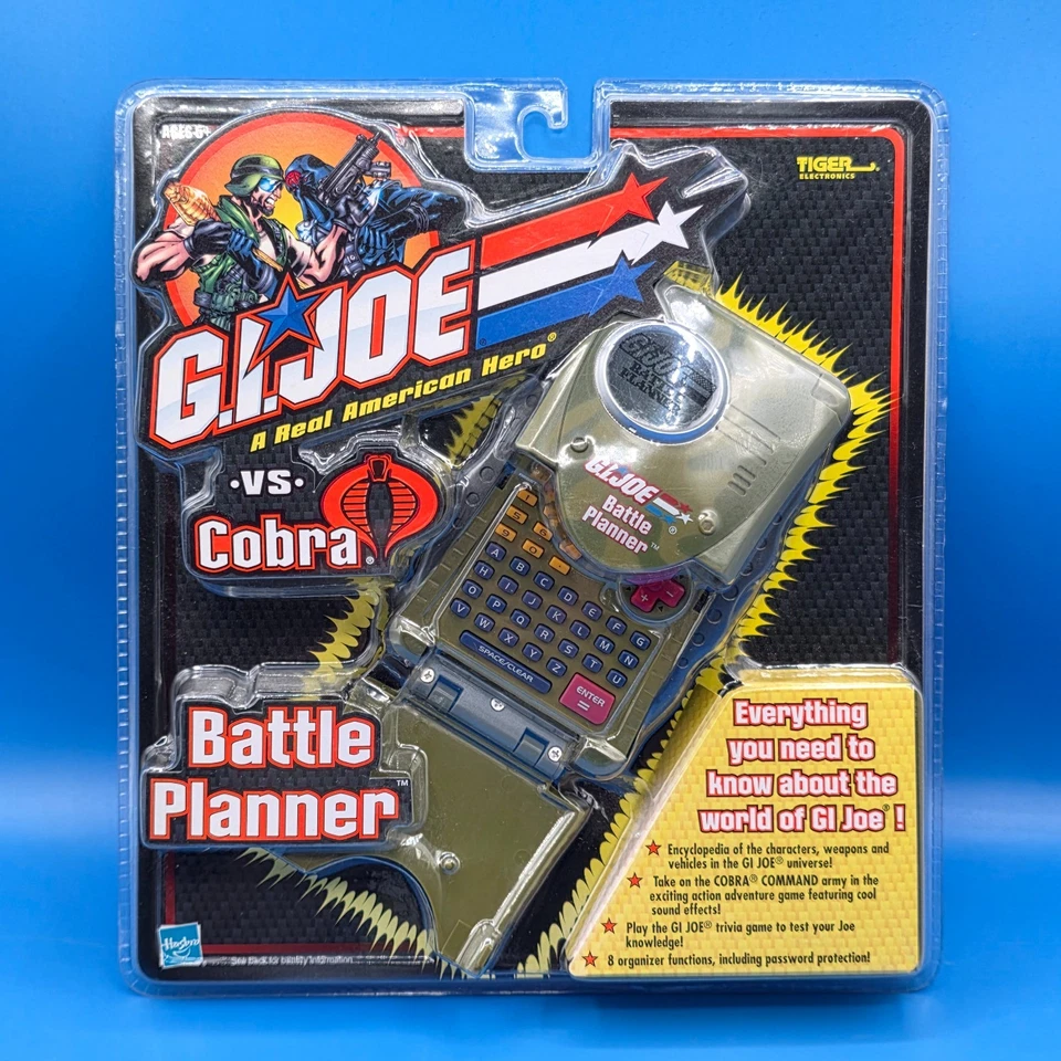 特种部队与眼镜蛇战斗计划师老虎电子 2002 复古密封!  — 第 1/4 张图片