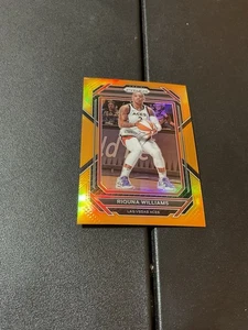 RIQUNA WILLIAMS. 2023 PANINI PRIZM ORANGE PRIZM-#35/99-LAS VEGAS ACS-#128-SSP - Picture 1 of 4