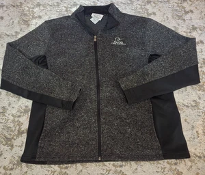 Ducks Unlimited Jacket Men's Size XL 90860 Black Full Zip Fleece Knit - Picture 1 of 8