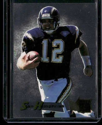 Fleer Metal #21 1995 Stan Humphries Silver Flashers Foto 1 de 2