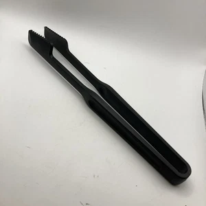 The Pampered Chef Tongs Serrated Black Nylon #2318 12.5" - Picture 1 of 8
