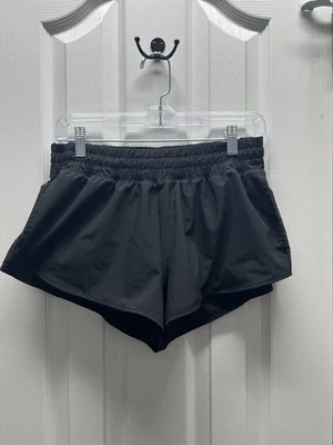 Offline by Aerie Real Good Low-rise Shorts Black Size Medium - Image 1 of 3