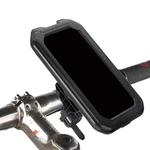 Waterproof Phone Holder for Motorcycles Compatible with Charging Cables - Picture 1 of 7