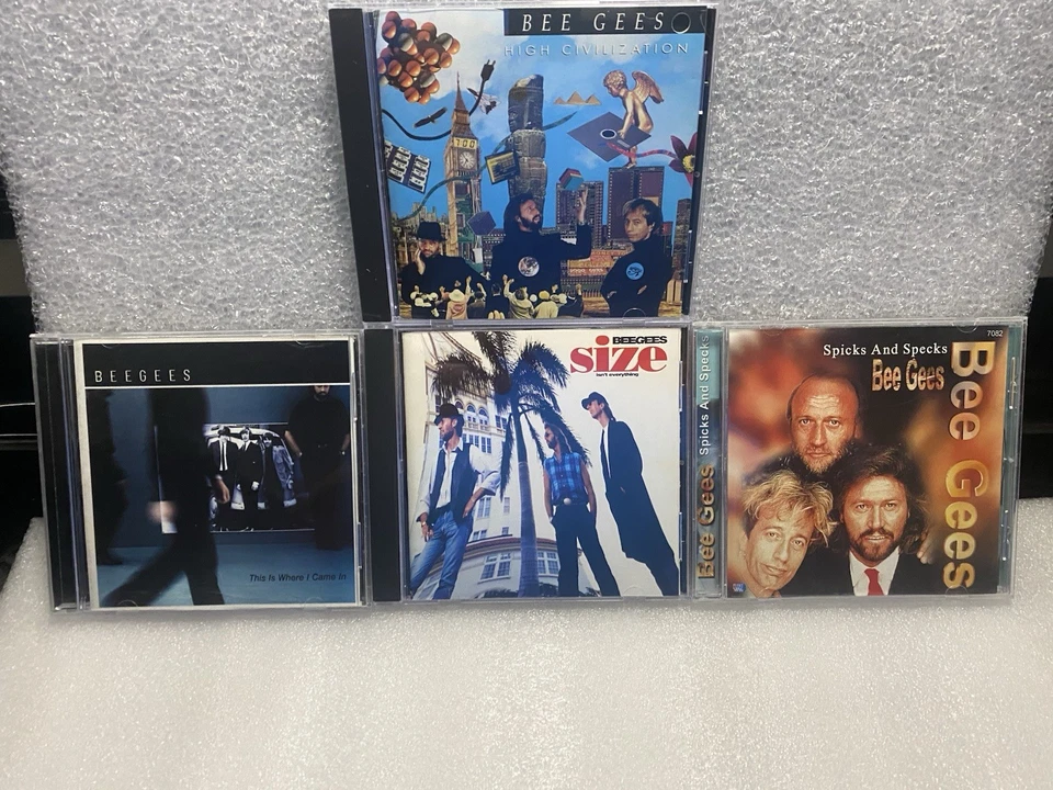 BeeGees Audio CDs - Lot of 4 Collectables - Ex Condition Foto 1 de 4