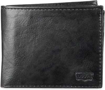 Мужской тонкий складной бумажник с радиочастотной идентификацией дополнительной емкости с несколькими слотами для карт - Изображение 1 из 4