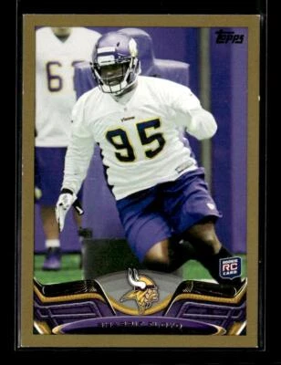 2013 Topps #257 Sharrif Floyd Rookie Gold #/2013 Minnesota Vikings - Image 1 of 2