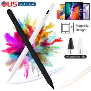 Sensitive Rechargeable Touch Screen Stylus Pencil Pen For iPad iPhone Tablet PC - Picture 1 of 18