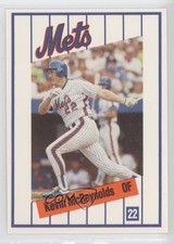 1991 Kahn's New York Mets Kevin McReynolds #22