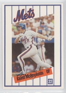 1991 Kahn's New York Mets Kevin McReynolds #22