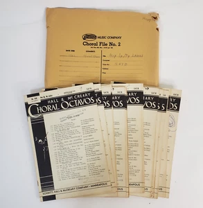 19 Vintage 1955 Chorchor Noten Hop Up My Ladies SATB Klavier Folk - Bild 1 von 8