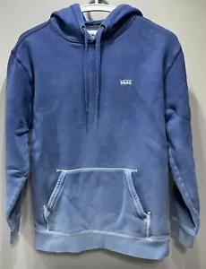 Vans Off The Wall Hoodie Herren S Small blau Pullover Kapuze Sweatshirt Fronttasche - Bild 1 von 9