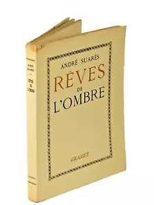 André Suarès RÊVE de l'OMBRE POESIE ORPHEE TIRESIAS JUDAS - Picture 1 of 1
