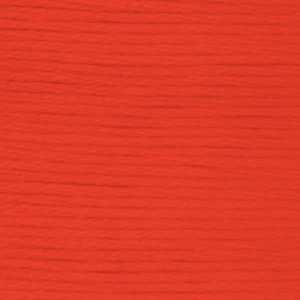 DMC Perle (Pearl) Cotton Thread, Size 3, 15m Skein, Colour 606 BRIGHT ORANGE RED - Photo 1/1