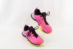 Fila Speed Serve Energized Knockout Pink/Safety Yellow/Black Tennis Shoes SZ 9.5 - Picture 1 of 7