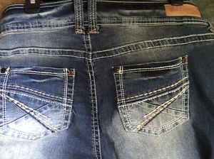 Jeans da donna stile vintage Wallflower 18 W nuovi con etichette $50 - Foto 1 di 5