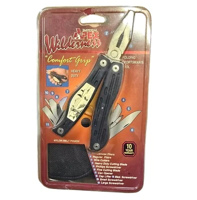 Imperial Apex Wilderness Folding Sportsman's Tool Comfort Grip Belt Pouch NOS - Image 1 of 4