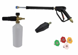 Snow Foam 11,6 mm Schnellspanner Waschpistole & Lanze M22M Wasch-/Turbodüse 06 - Bild 1 von 5