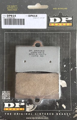 Juego de pastillas de freno, frenos delanteros DP614 DP se adapta a: Aprilia, Ducati, Moto Guzzi Foto 1 de 2