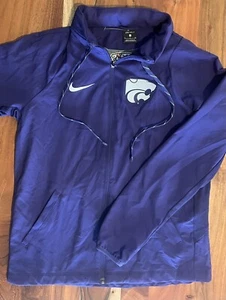 Women’s NCAA Kansas State Nike Dri-Fit Full Zip Jacket, Small, NCAA Cactus Bowl - Picture 1 of 4