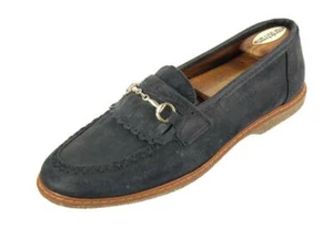 NUOVI MOCASSINI NAVY CREAZIONI LOUISPORT Nubuk Horsebit 44 EU 10 USA ITALIA - Foto 1 di 7