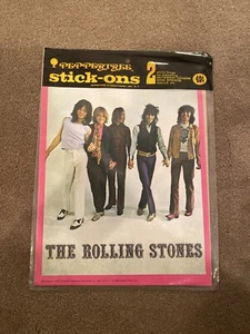 1969 Peppertree Stick-ons , Rolling Stones, Rascals, Sealed - Picture 1 of 2