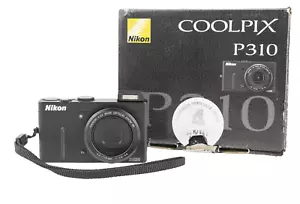 Nikon Coolpix P310 Black fotocamera compatta digitale 16 MP 4.2x zoom digi cam - Foto 1 di 10