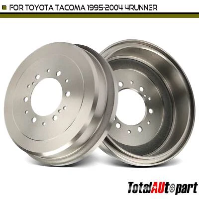 2x New Brake Drum for Toyota Pickup 86-95 Tacoma 95-04 4Runner Rear Left & Right - Image 1 of 4