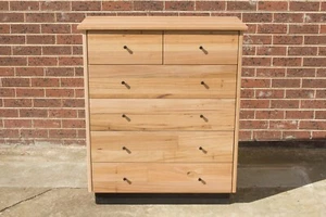 Mansfield Tallboy - Pedestal Legs - Solid Messmate Timber - Made in Australia - Picture 1 of 7