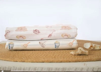 Küstenliebe Swafing Jersey Kinderstoff Strandspielzeug Christiane Zielinski 50cm - Bild 1 von 4