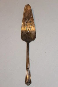 VINTAGE~Antique~RCCO~Bouquet~SILVERPLATE~Vendome~PIE Cake SERVER - Picture 1 of 6