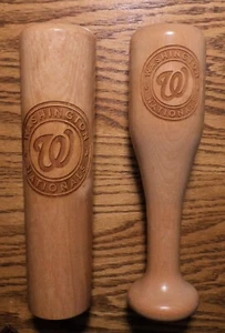 Washington Nationals Holz Fledermaus Becher & Wein "Glas" - REDUZIERT!!! - Bild 1 von 4