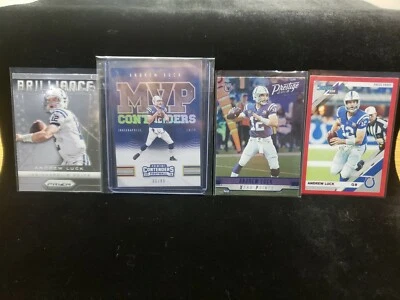 2016 Andrew Luck Contenders MVP SP SSP Colts Donruss Prestige xtra points Lot - Image 1 of 4