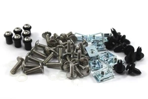Aprilia RS4 50 2011 + Edelstahl Verkleidung Haube & Frontscheibe Schraube Clip - Bild 1 von 7