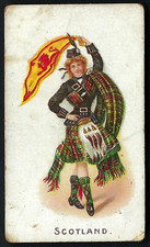 LAMBERT & BUTLER (O'SEAS) - FLAG GIRLS OF ALL NATIONS - SCOTLAND