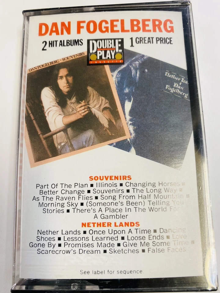 Dan Fogelberg RARE SEALED Cassette Tape Souvenirs/Nether Lands Double Play - Image 1 of 3