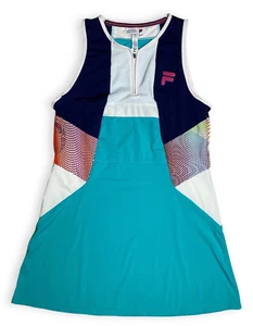 FILA + Christopher Bevans Multicolor Tennis Dress + Shorts (Medium) - Picture 1 of 7