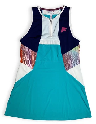 FILA + Christopher Bevans Multicolor Tennis Dress + Shorts (Medium) - Image 1 of 4