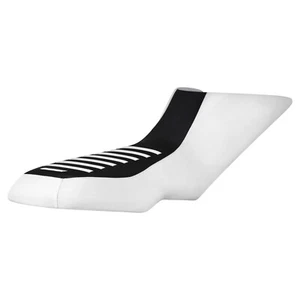 Bombardier DS650 Seat Cover 2000 - 2007  WHITE / BLACK / WHITE  #258 - Picture 1 of 5