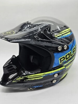 OB Polaris Moto EC Full Face Helmet, Graphic, D.O.T.  Medium #7721622-630-00 - Image 1 of 4