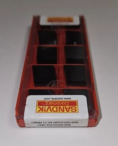 SANDVIK CNGN432 T0320 650 CNGN120408 Ceramic Insert 10pcs - Picture 1 of 3