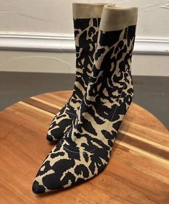 Bota Calcetín Estampado Leopardo Louise Et Cie Silvya Talla 6.5 Foto 1 de 4